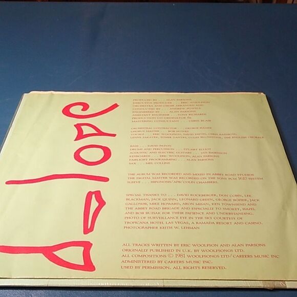 The Alan Parsons Project Vinyl Record - Picture 10 of 12